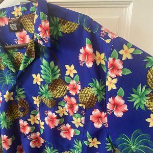 Walnut Creek Men's Hawaiian Tropical Shirt Size L
